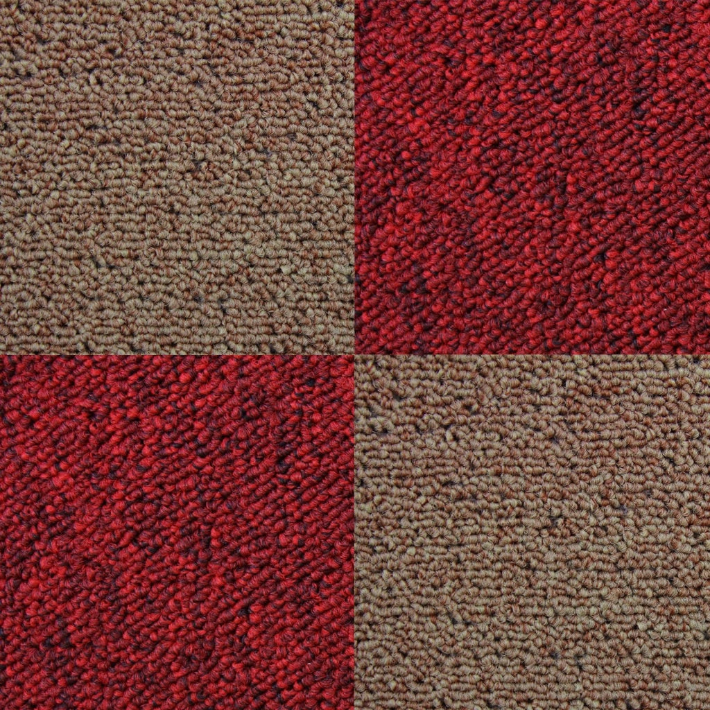 Moquette a Quadrotte 50x50 in Pacchi da 20 Pezzi Copre 5mq Autoposanti