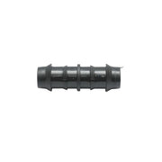 Giunto per tubo di gocciolamento D20x20mm per sistemi di irrigazione.