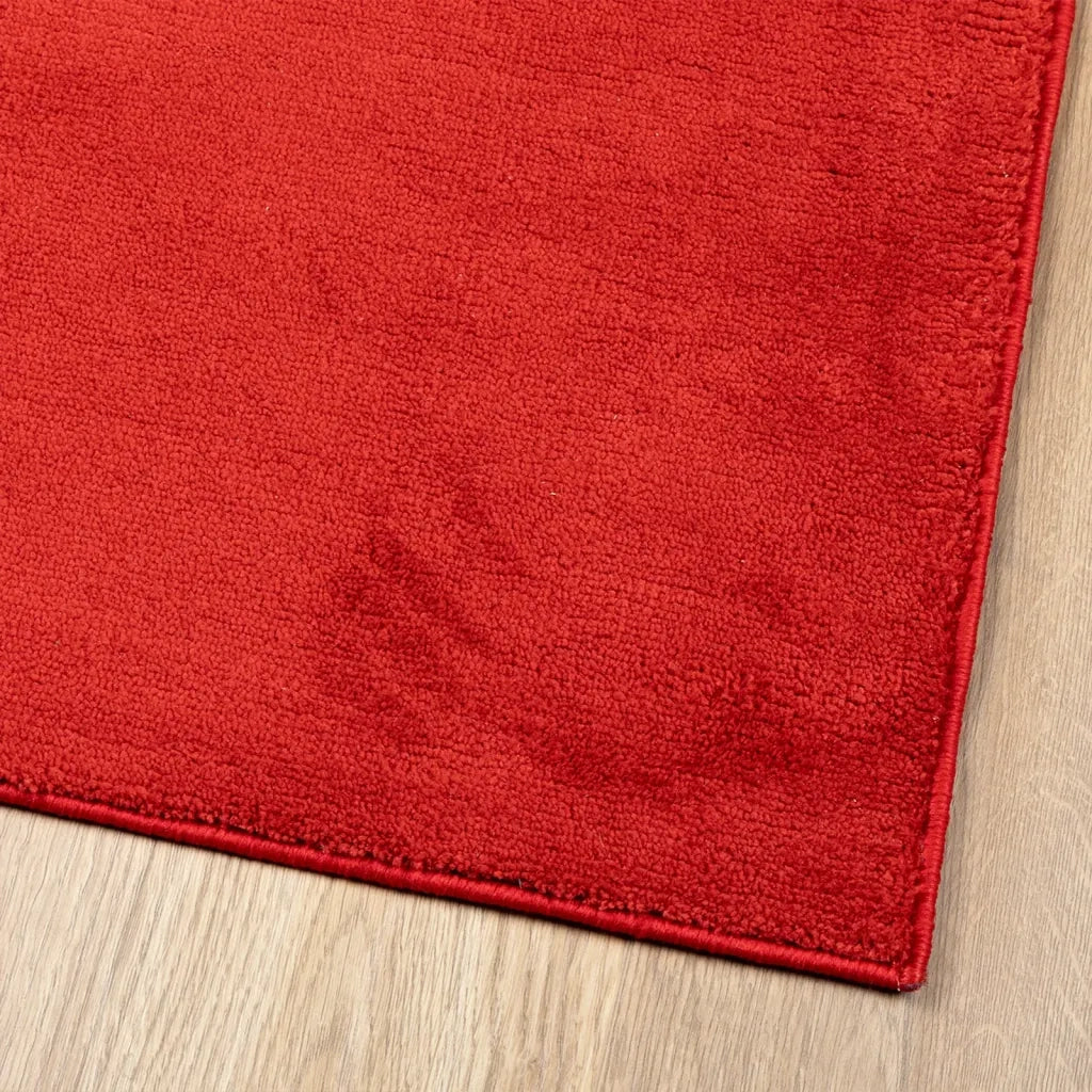 Tappeto OVIEDO a Pelo Corto Rosso 160x230 cm