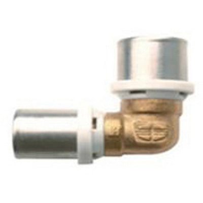 RACCORDO CURVO DOPPIO IBP A PRESSARE PER MULTISTRATO- Diam. 26- IBP- pezzi 1