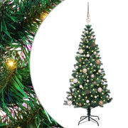Albero di Natale | Decorazioni natalizie artificiale con luci integrate Verde 150 cm