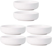 Set di contenitori ceramici per salse - 6 pezzi - Bianco - Ideale per la soia - Perfetto per feste a casa