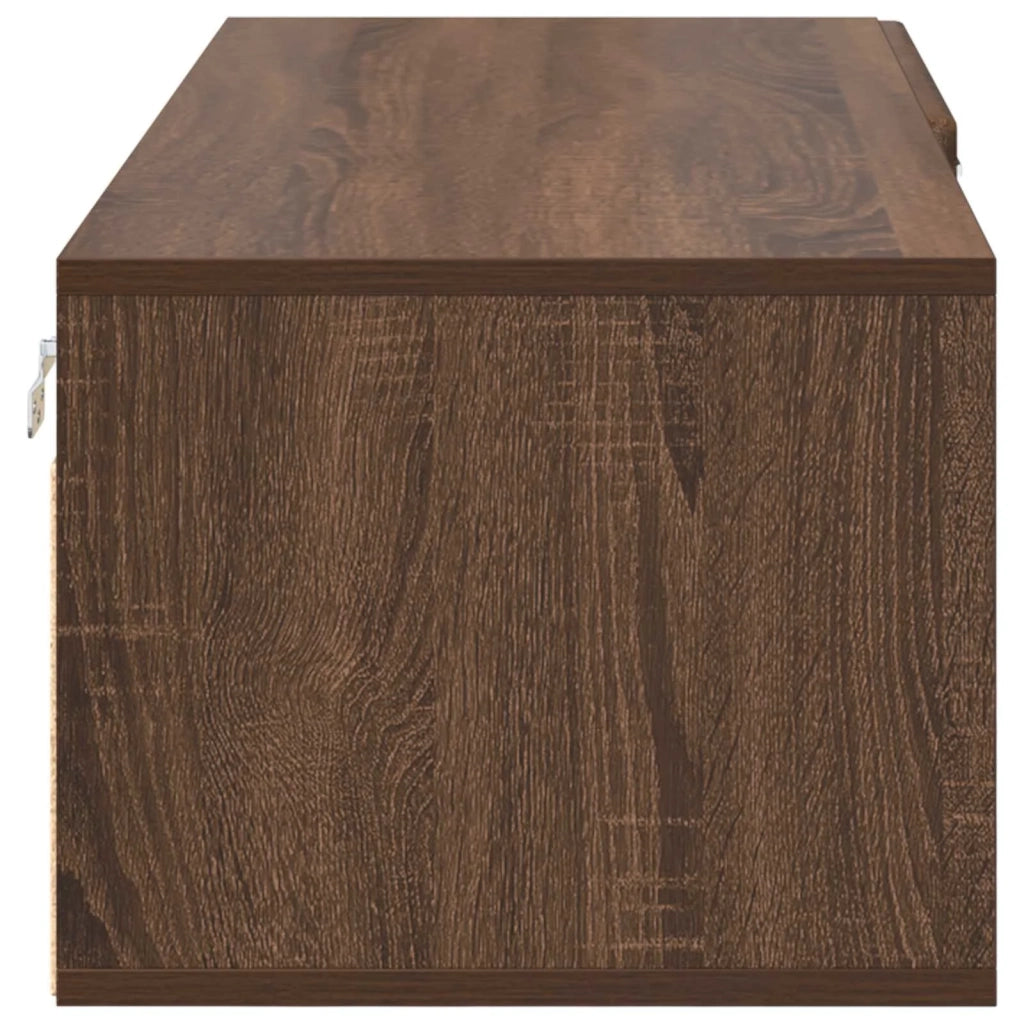 Armadio in Legno con cassetto Rovere Marrone 100,5 x 39 x 30 cm 880248