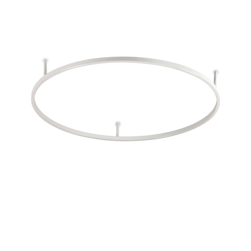 Lampada Da Soffitto Oracle Slim Pl D090 Round 3000K On-Off Wh Ideal-Lux