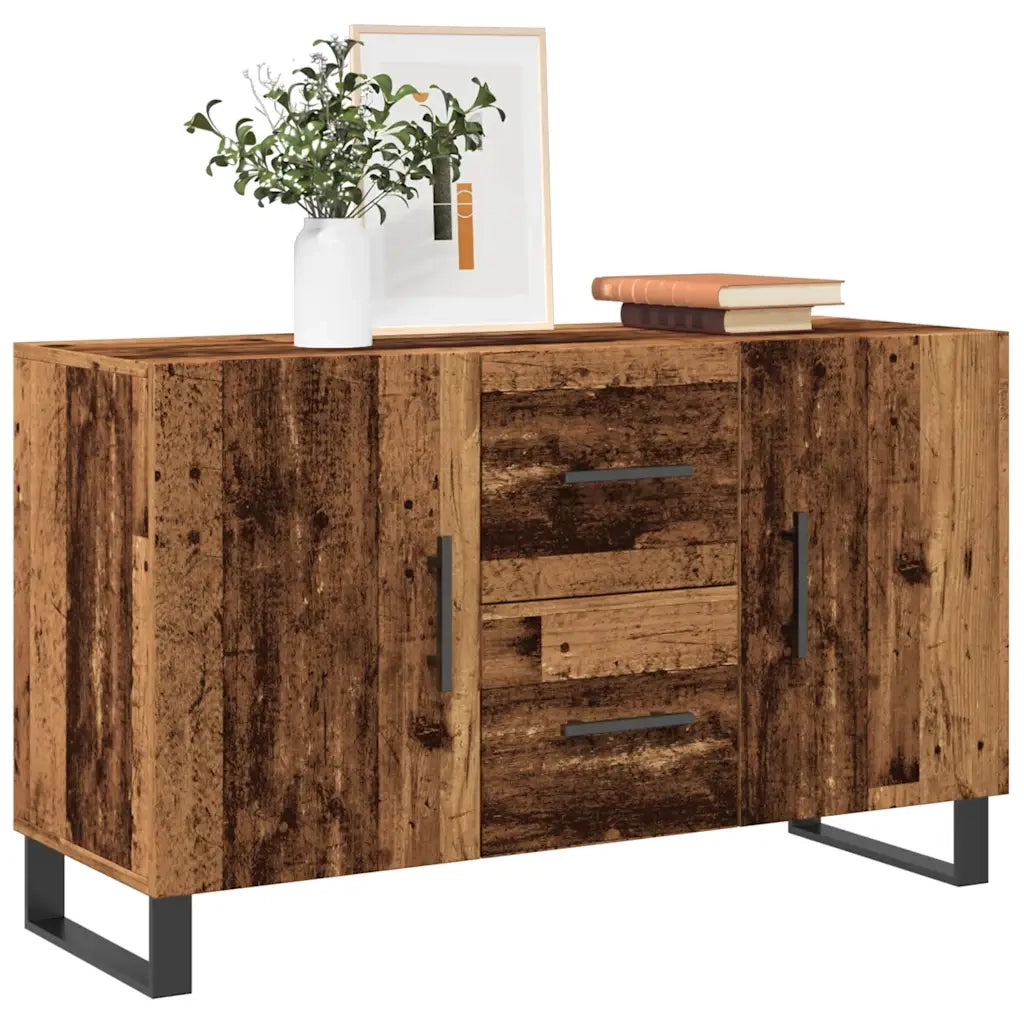 Credenza-Buffet-Armadio da cucina Legno Antico 100x36x60 cm in Legno Multistrato 678771