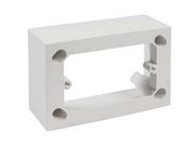 14pz scatola fondo universale supporti placche 3 posti ip30 mm120x45x80h cod:ferx.fer16995