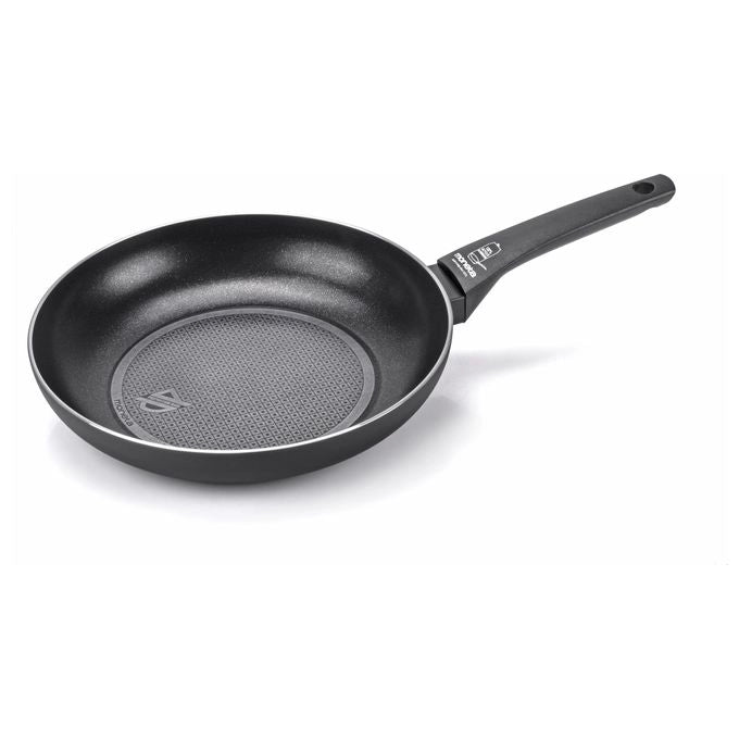 Moneta 0005550130 Recy Padella 30 cm Alluminio 100% Riciclato Antiaderente Induzione colore Nero