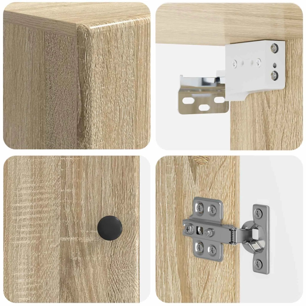 Armadio da bagno a muro BREDA Rovere Sonoma 30 x 31 x 59 cm 897467