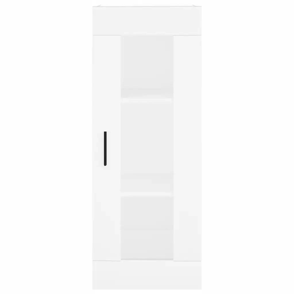 Credenza Bianca 34,5x34x180 cm in Legno Multistrato 3199185