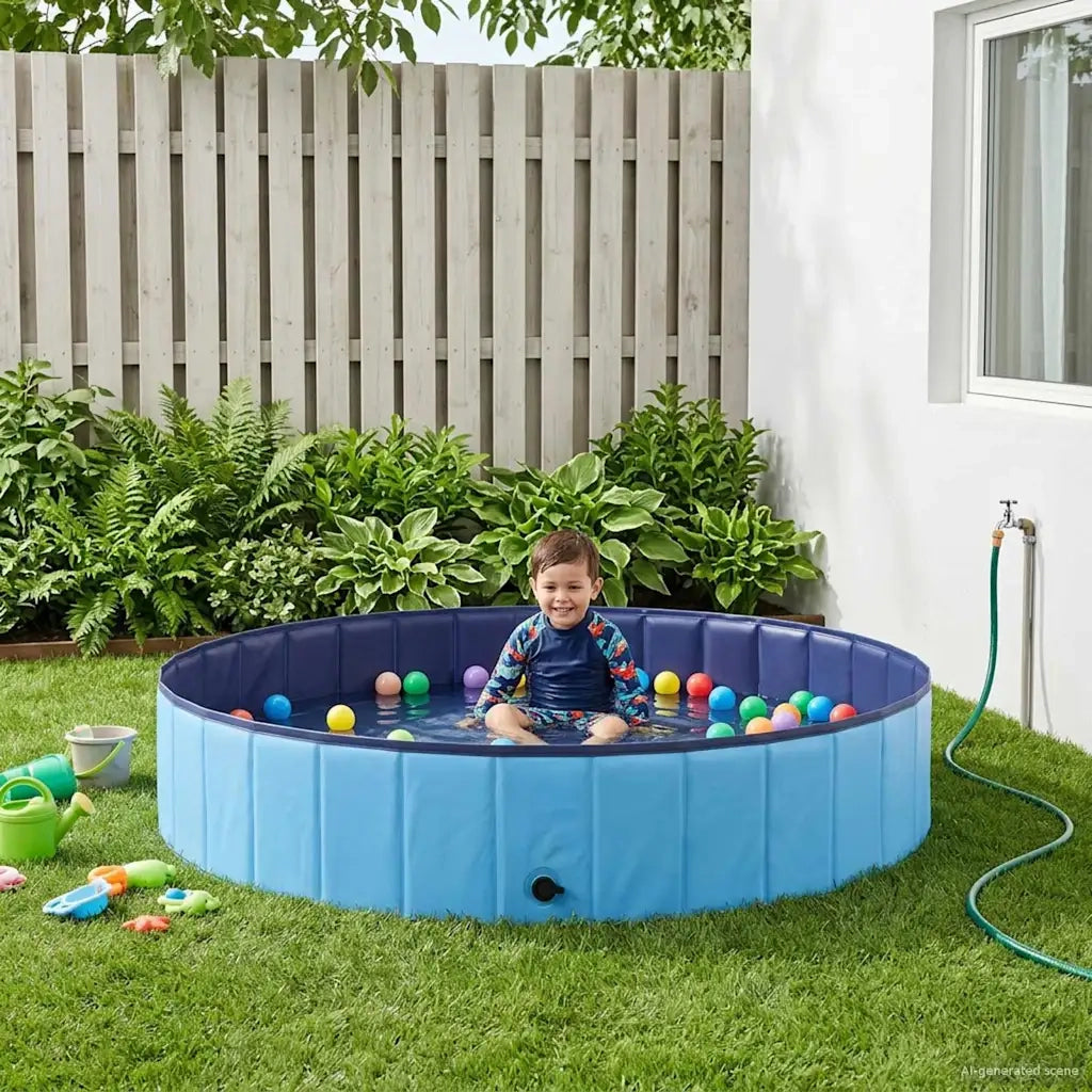 Piscina per bambini Blu Ø 160 x 30 cm
