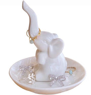 Ringhouder per Anello con Olifante, Cadeau per Donna, Unica Sedia per Oreficeria, Regalo per Madre, Amica, Ragazze, Nuova Invenzione Cadeau per Matrimonio, Compleanno, Natale