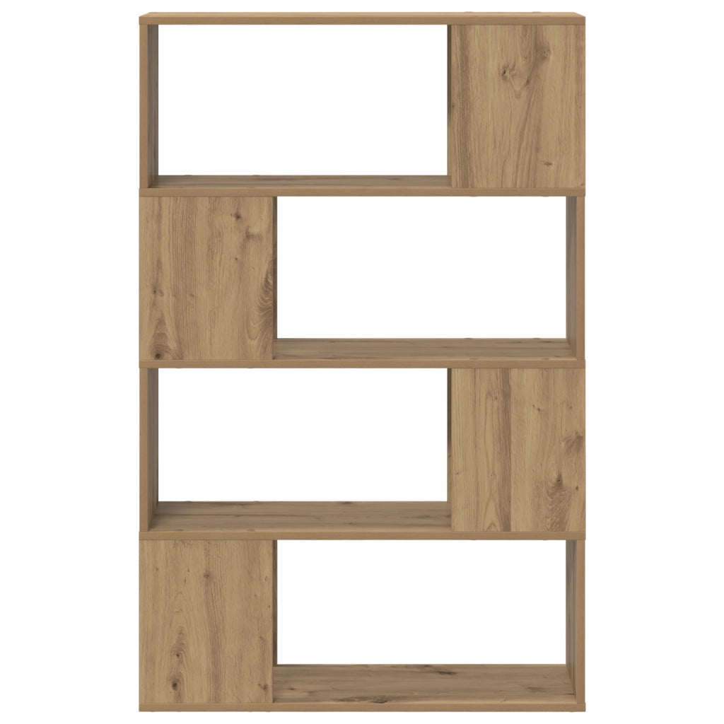Libreria Rovere artigianale Legno ingegnerizzato 80 x 24 x 124 cm