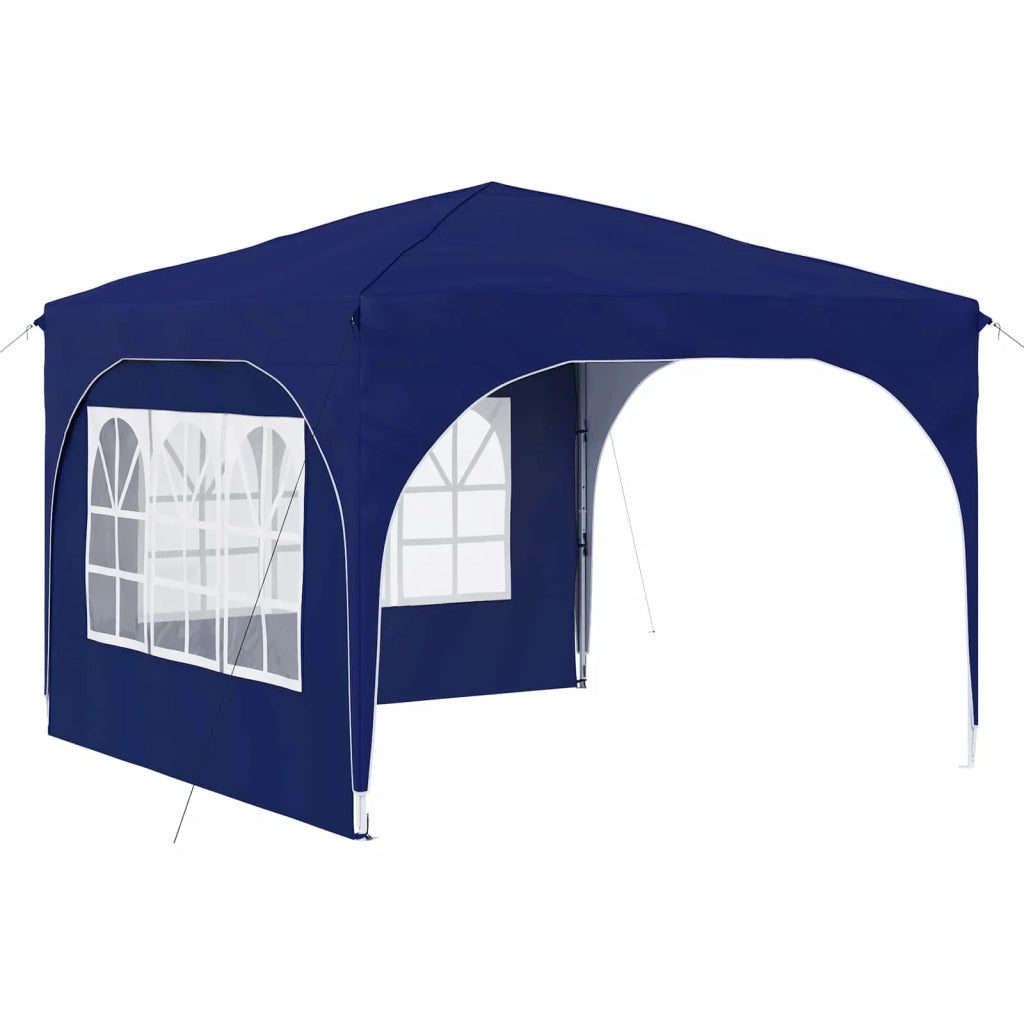 Tenda per feste a pop-up-Gazebo 290 x 290 x 245 cm Blu 808891
