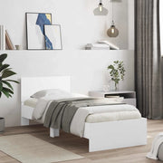 Struttura letto con testata Bianco 80 x 200 cm 8009012