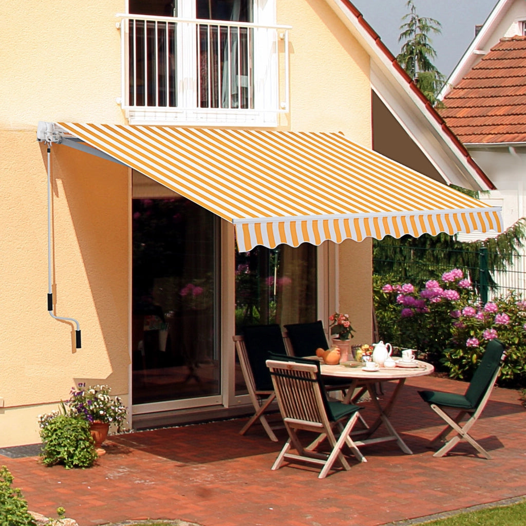 Tenda da esterno r¨¦tractable ¨C zephmum ¨C arancione 295x245 cm