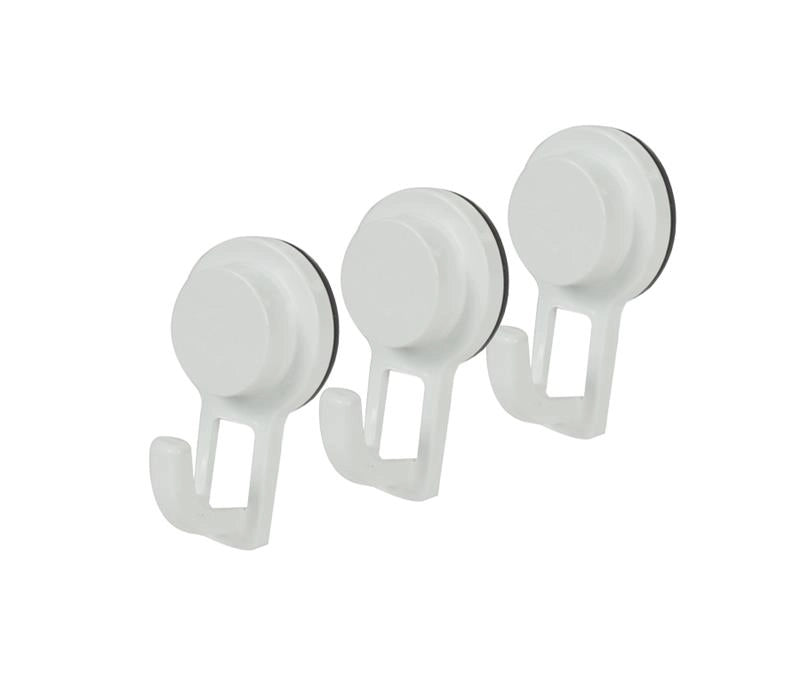 KIT SET 3 PZ MAURY'S STRONG GANCIO APPENDI TUTTO A VENTOSA PER BAGNO