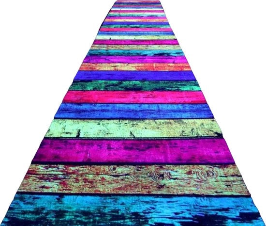 Pavimento da Ballo a Doppia Sfumatura - Illuminato con Ultravioletto e Luce Arcobaleno