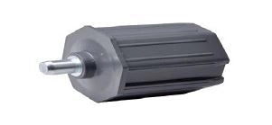 Calotta in PVC per rullo da 40 mm (con perno 10 mm)