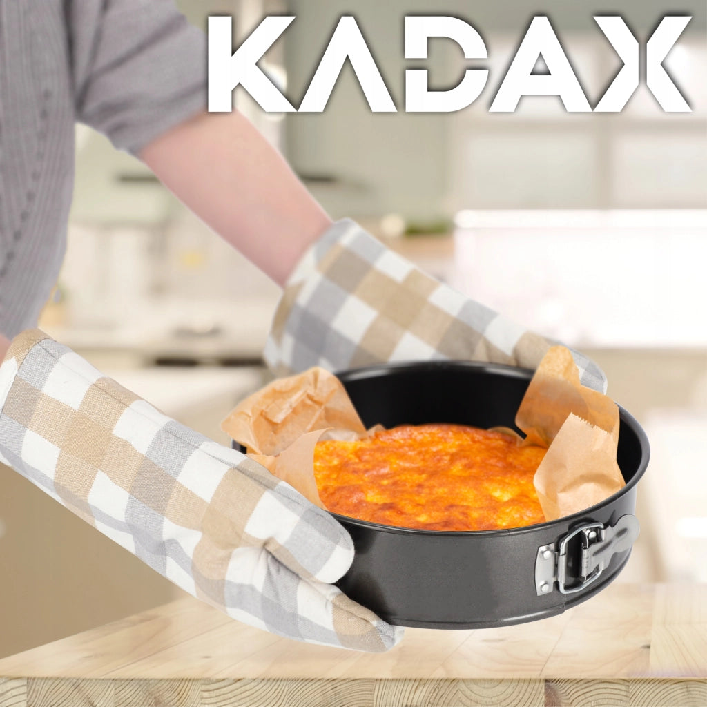 Teglia rotonda per torte KADAX da 28 cm, antiaderente.