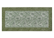 Tappeto Passatoia Cucina Corsia Retro Antiscivolo Disegno Malesia By Suardi - 55x140 - Verde