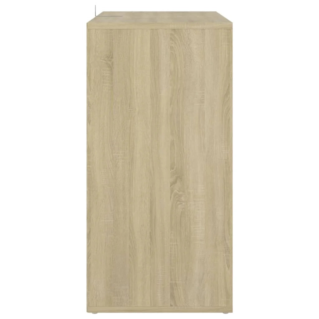 Scarpiera mobile contenitore per scarpe mobile per ingresso/corridoio/soggiorno legno Sonoma 60 x 35 x 70 cm marrone legno ingegnerizzato 02_0021716