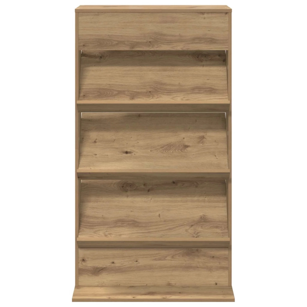 Scaffale per riviste Rovere artigianale 70 x 41 x 126 cm