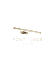 APPLIQUE DA SPECCHIO LED LANCER ORO SATINATO IN METALLO 10W 4000K 1110LM  400MM