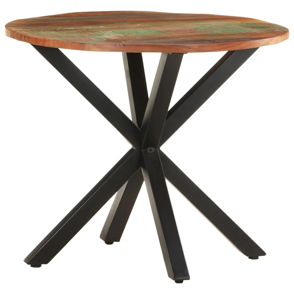 Tavolino di Servizio 68x68x56 cm in Legno Massello di Recupero 320661