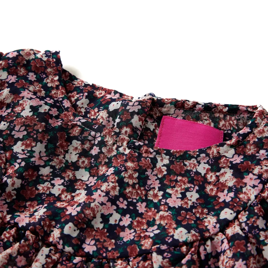 Camicia da Bambina a Maniche Lunghe Rosa Scuro 128cod mxl 132343
