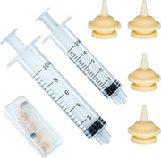 Set di spugnette in silicone morbide con mini-punzoni - Set da 6 pezzi per gattini neonati, cuccioli, scoiattoli e piccoli animali
