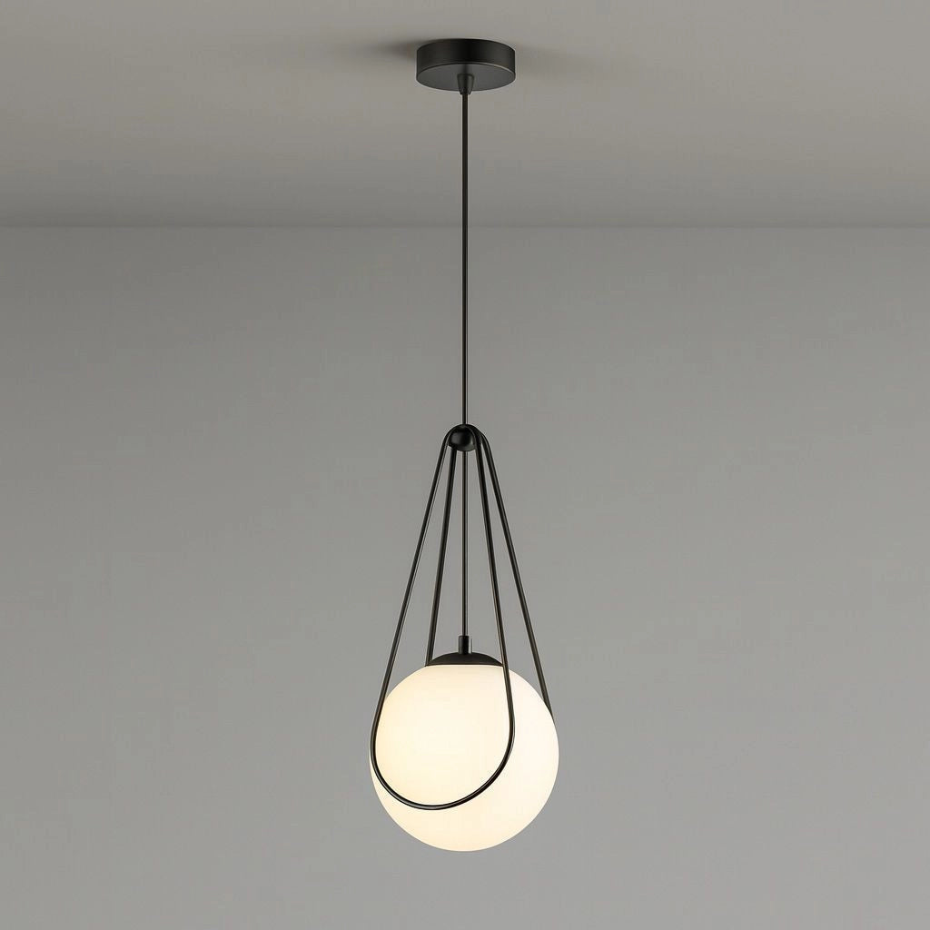 Lampada Da Soffitto APP1792-1CP 20cm Black