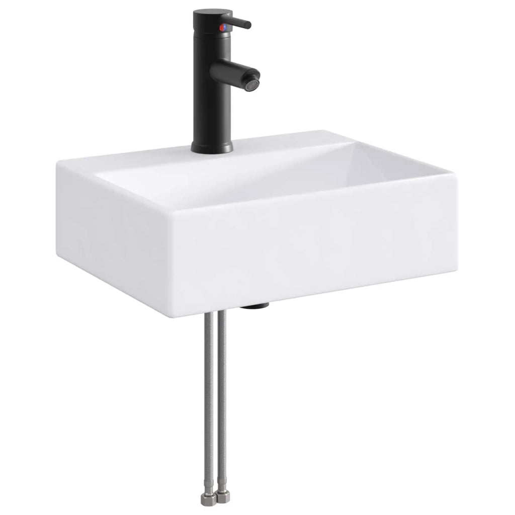 Set di mobili per il bagno Grigio Cemento Legno ingegnerizzato 3404253