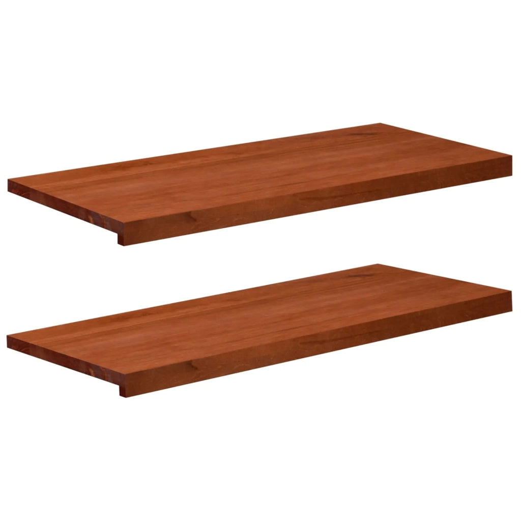 Soglie per finestre 2 pz Marrone 100 x 40 x 2 cm 42048282