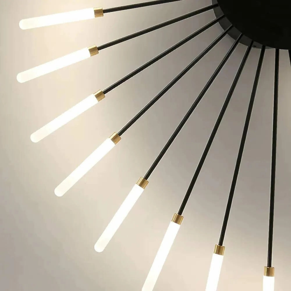 Trade Shop - Plafoniera Led Moderna 21 W Lampada Soffitto A Raggi Luce 6500k 3000k 4000k C33 -