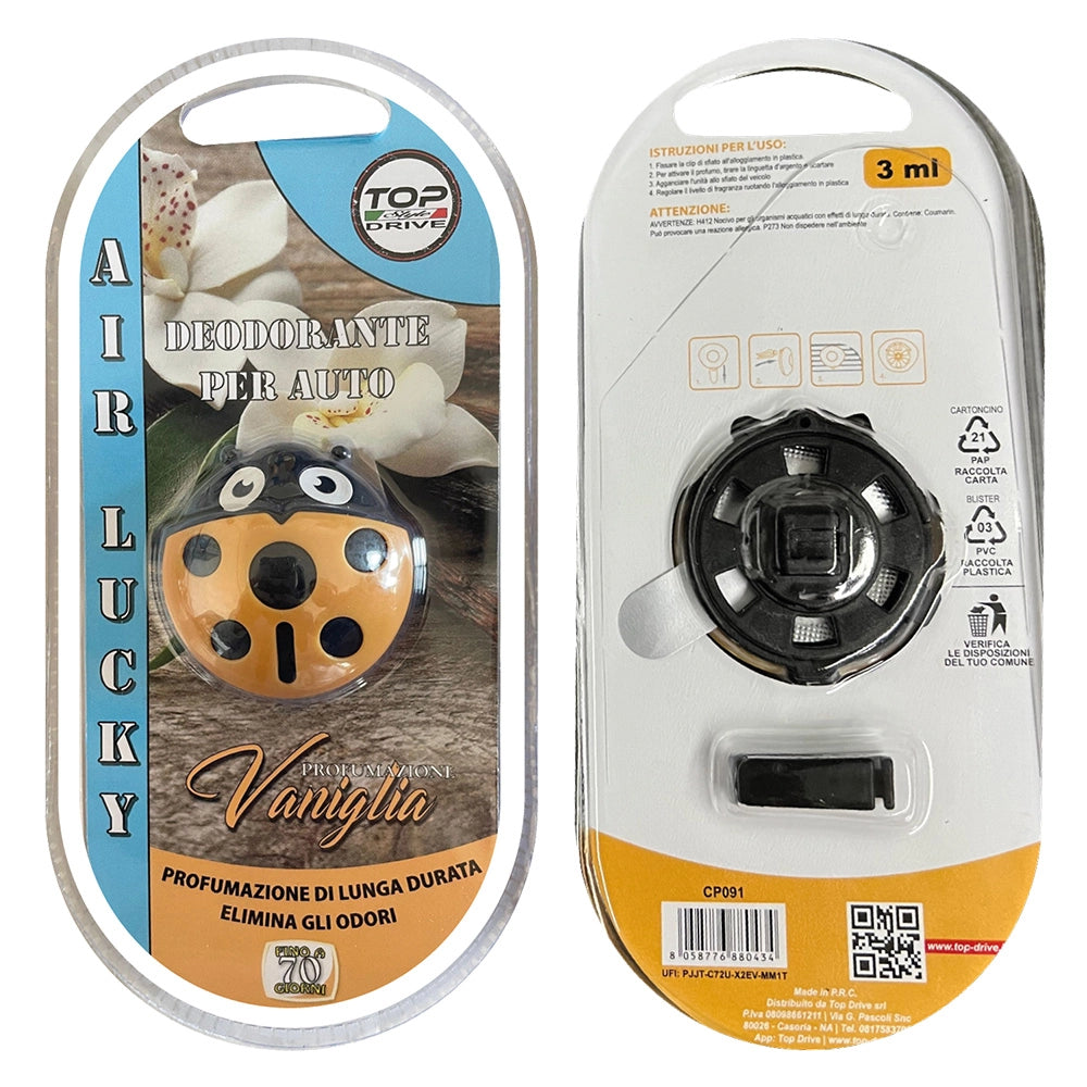 Profumatore per Auto Profumazione Vaniglia Air Lucky