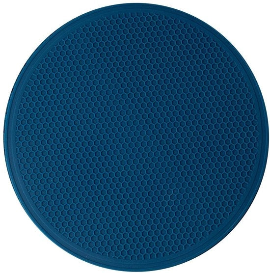 Sostegno termoresistente - Silicone - Antiscivolo - Disegno a graffette di cera - 30 cm - Facile da pulire - Piatto di supporto