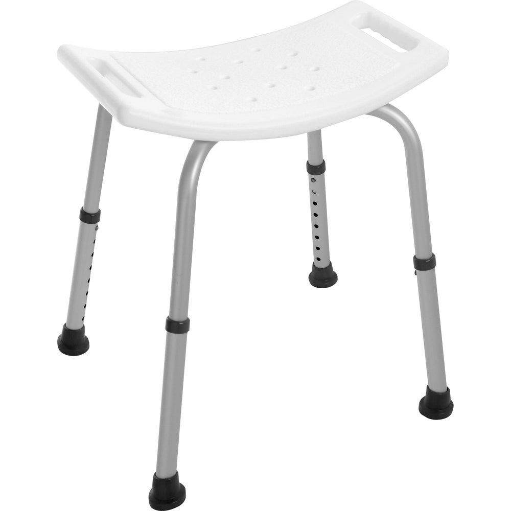SGABELLO SEDIA DOCCIA COMFORT PER ANZIANI ALTEZZA REGOLABILE 34-51cm FERIDRAS