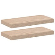 2 pz Mensole | Ripiano | Scaffale Pensili 50x23,5x4 cm in Truciolato