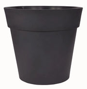 VASO LIRA ELITE DA 60CM IN RESINA MODERNO ROTAZIONALE Colore: Antracite