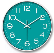 Orologio da Parete a Clessidra 12 Pollici con Movimento Silenzioso e Design Moderno in Cristallo per Ambiente Interno Decorativo