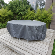 Copertura per tavolo ovale + sedie TITANIUMÂ® Nero