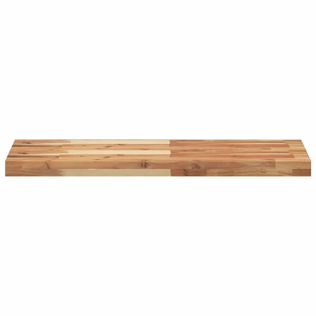Mensole da Parete 4 pz 100x30x4 cm Legno Acacia Rifinito a Olio
