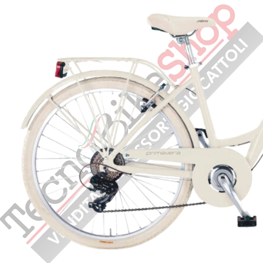 Bicicletta MBM UNISEX  Primavera  26'' 6v-Avorio