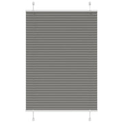 Tenda Plissettata | Tenda pliss¨¨ Antracite 100x100cm Larghezza Tessuto 99,4 cm