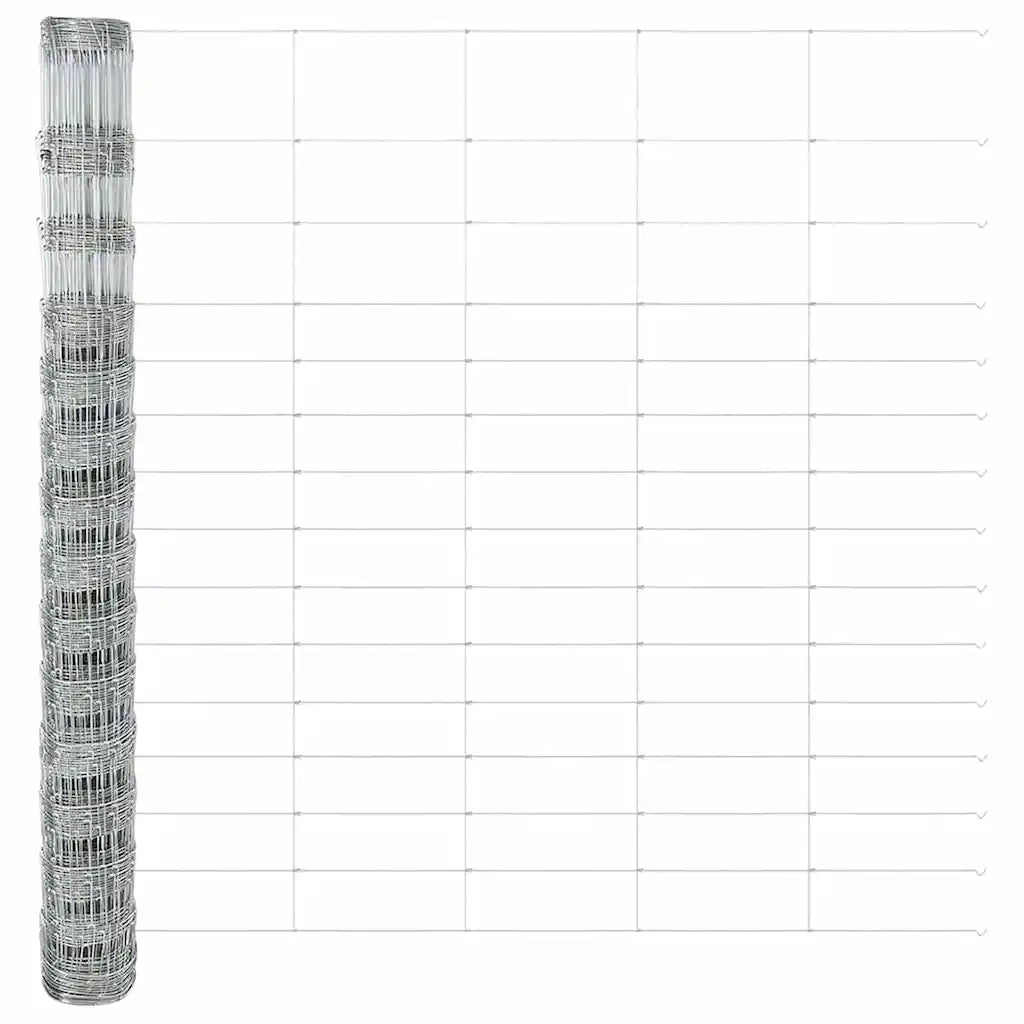 Palo della recinzione Zincato 25 x 1,6 m Acciaio