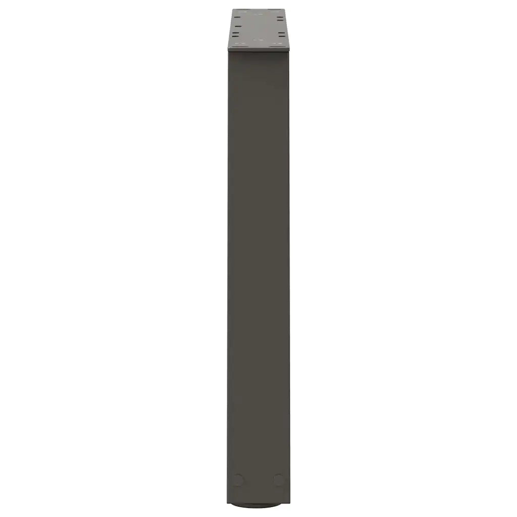 Gambe per Tavolino da Caffè a Forma di V 2 pz Antracite 50x(42-43,3) cm Acciaio 4012550