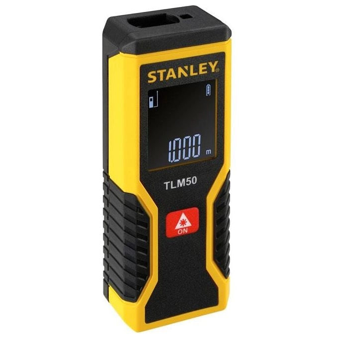 Stanley TLM50 Distanziometro laser Nero, Rosso, Giallo 15 m