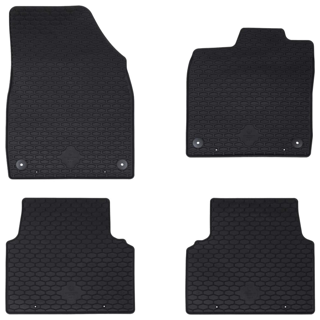 Tappetino per Auto 4 pcs Nero adatto per VW ID.3 2019- Gomma 42029128