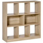 Scaffale Libreria con 8 Scomparti, 97,5 x 30 x 100 cm, Quercia