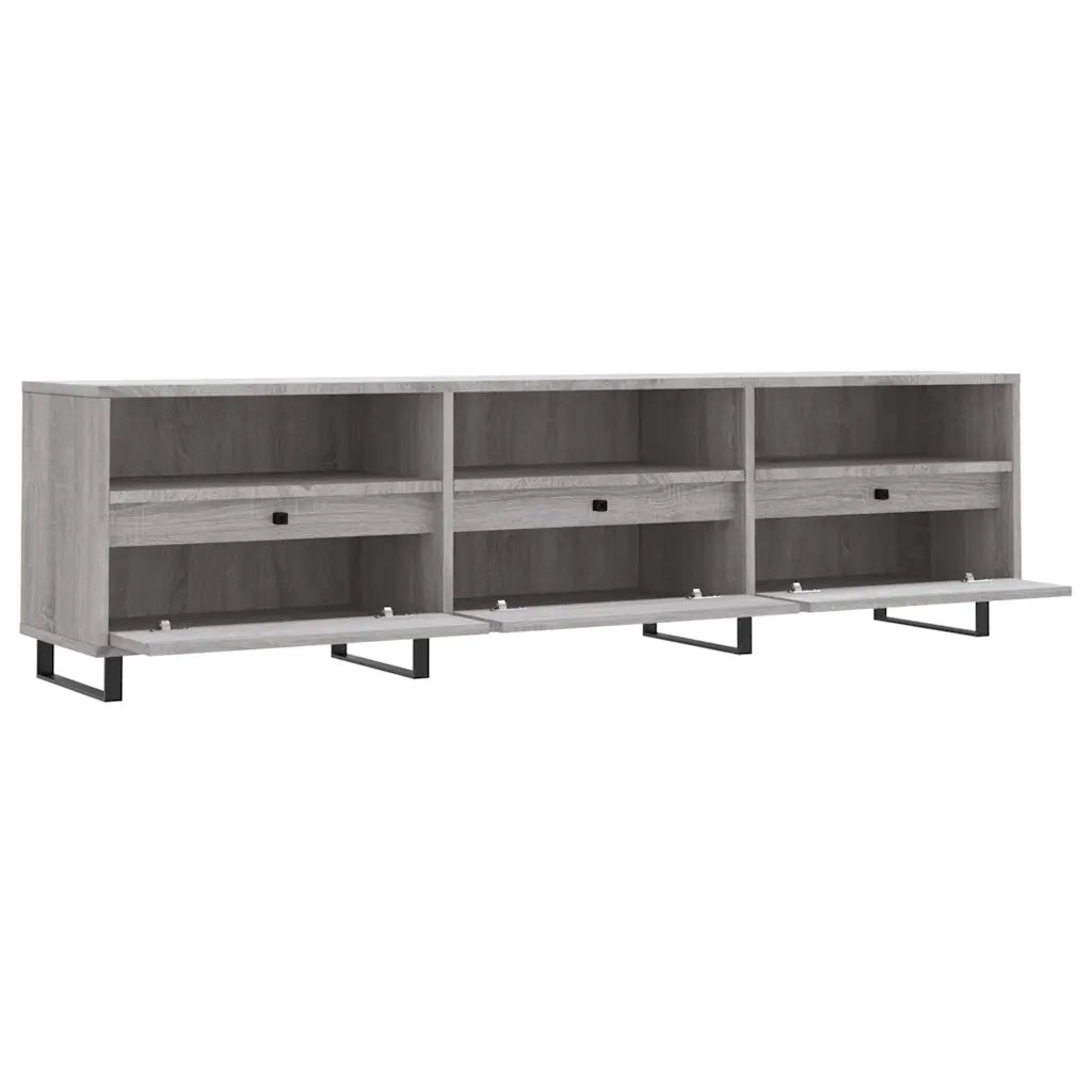 Mobile TV | Armadietto TV | Mobile Porta TV Grigio Sonoma 150x30x44,5 cm Legno Multistrato